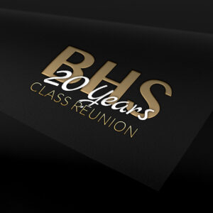 Beaverton 20 Year Class Reunion - Logo Design