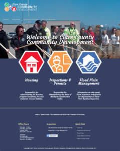 Clare County Community Development - Website