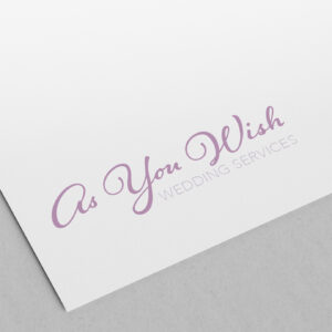 As You Wish Wedding Services - Logo Design